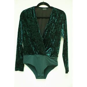 Zara Green Bodysuit Size M